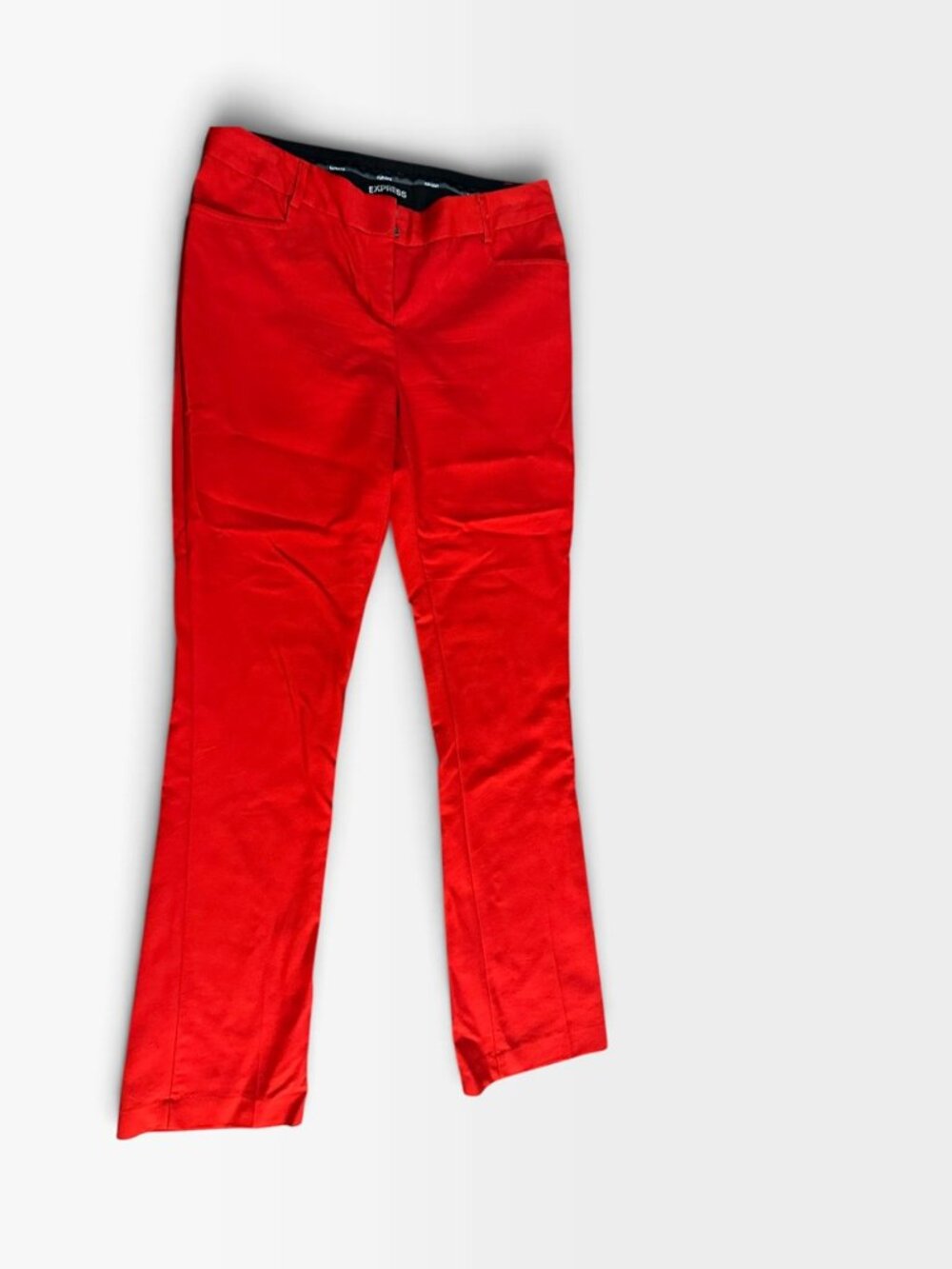 Express Red Pants Size 4R Trousers Bright Red